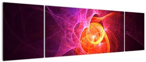 Nowoczesny abstrakcyjny obraz (170x50 cm)