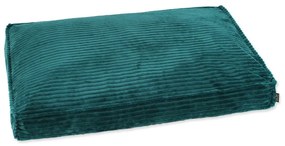 Ciemnozielony materac dla psów 120x80 cm Dog Fantasy Stripe – Plaček Pet Products