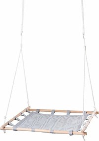 Woody Huśtawka kwadrat z tkaniną, 100 cm