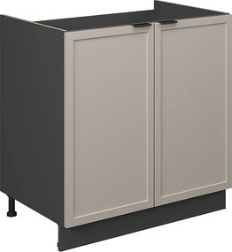 Szafka pod zlew greybeige 80x60x82 fame-line