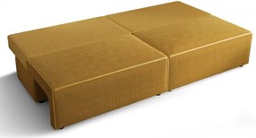 Biała rozkładana sofa - Lider 3X