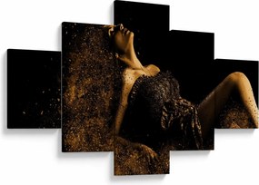 Obraz - Kobieta ze złota (125x70 cm)