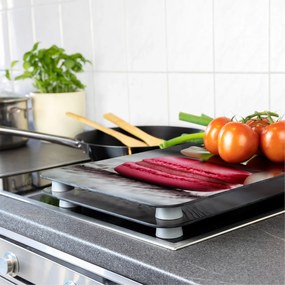 Szklane płyty ochronne MACARONS na kuchenkę – 2 sztuki, WENKO