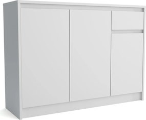 Komoda ASTORRE 113 cm do Salonu Sypialni z Szufladą Biały
