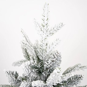 Choinka bożonarodzeniowa zaśnieżona ze stojakiem Cardiff, 120 cm, 120 cm