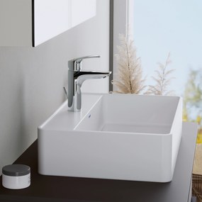 Bateria umywalkowa Duravit DuraVelezChrom - z funkcją FreshStart - z zestawem odpływowym - 18,7 cm