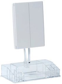 Lustro z oświetleniem/powiększające (3x) kosmetyczne 34,5x39 cm Fanano – Wenko