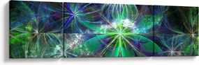 Obraz - Abstrakcyjne kształty geometryczne (170x50 cm)