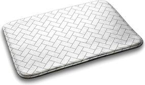 Dywanik łazienkowy antypoślizgowy Dywanik łazienkowy antypoślizgowy Prostokąty Wzór