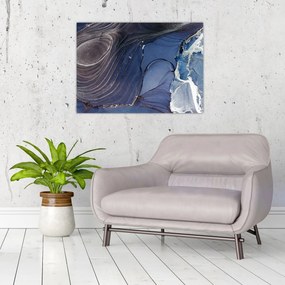 Obraz na szkle - Atrament marmurkowy (70x50 cm)