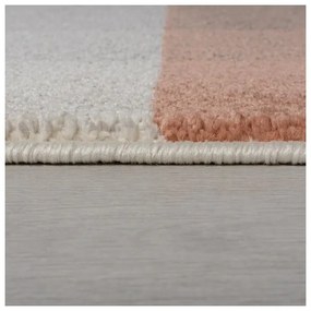 Szaro-różowy dywan Flair Rugs Plaza, 160x230 cm