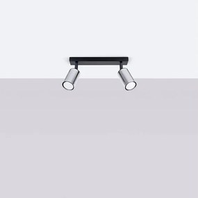 Listwa oświetlająca WINX 2 czarna/chrom