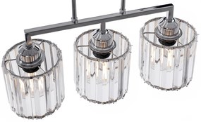 LAMPA WISZĄCA GLAMOUR 3xE27 392228 CHROM