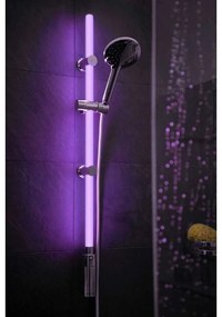 Zestaw prysznicowy w kolorze srebra 94 cm LED – Wenko
