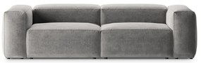 Jasnoszara sofa 264 cm Bergamo – Cosmopolitan Design