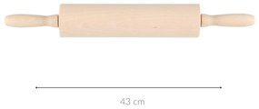 Drewniany wałek, 43 cm