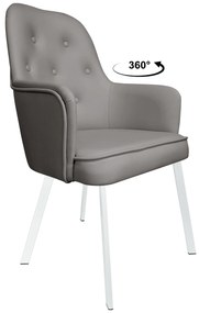 Krzesło obrotowe SARA noga Profil biała Vega83