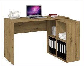Regał pod biurko w kolorze dąb artisan - Selex 5X