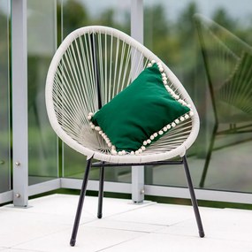 Fotel żyłkowy Arthur popiel PATIO