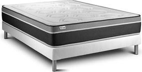 lózka z materacem VITAL CARE 150 x 200 cm Rama lózka Bialy