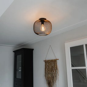 Nowoczesna czarna lampa sufitowa - Bliss Mesh Nowoczesny Oswietlenie wewnetrzne