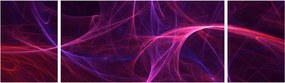 Abstrakcyjny obraz krzywych (170x50 cm)