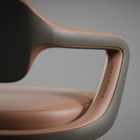 Fotel do gabinetu Diablo V-Modular, Sugar Brown