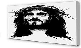 Fotoobraz na płótnie Ilustracja Wizerunku Jezusa