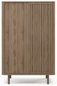 Szafka w dekorze dębu w naturalnym kolorze 86x130x40 cm Salma – Marckeric
