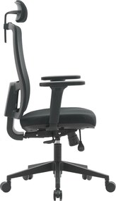 Ergonomiczny fotel biurowy do pracy Popstar Lux HR, zgodny z normą BHP