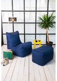 Niebieski worek do siedzenia Seat Lounge – SLOWDOWN