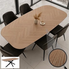 Stół do jadalni MCW-O56, jasny dąb