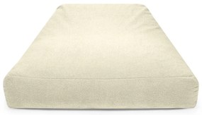 Jasnoszary worek do siedzenia z materiału bouclé Sofa Snug – SLOWDOWN