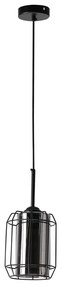 Czarna lampa wisząca ø 15 cm Jonera – Candellux Lighting