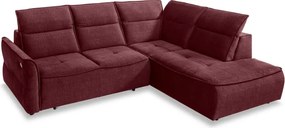 Narożnik MURILLO L z elektryczną regulacją siedziska Prawostronny w tkaninie VOGUE 07 WERSAL