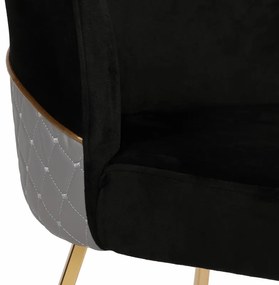 Zestaw krzeseł do jadalni Madrid Black, 4 szt.