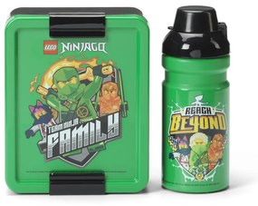 Pojemnik śniadaniowy dla dzieci z butelką Ninjago – LEGO®