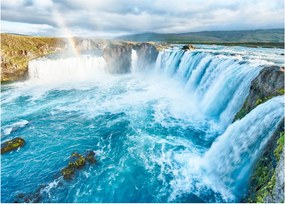 Obraz - Wodospad Godafoss (70x50 cm)