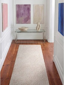 Chodnik z materiału bouclé tkany ręcznie w kolorze kości słoniowej 80x200 cm Notting Hill Portobello – Ted Baker