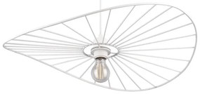 Biała lampa wisząca ø 60 cm Chapeau – Trio