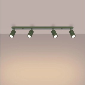 Brilagi - Oprawa punktowa LED CRESTO 4xGU10/10W/230V zielona