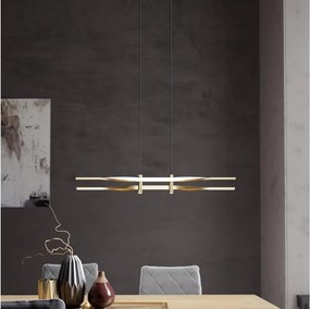 Eglo 901226 - Lampa wisząca na linkach COLMEAL LED/21W/230V, złota