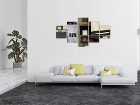 Obraz - Kubizm (125x70 cm)
