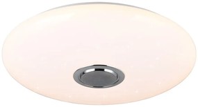 Biała lampa sufitowa LED ø 58 cm Musica – Trio