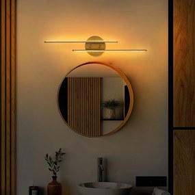 Kinkiet LED w kolorze złota Umut – Opviq lights