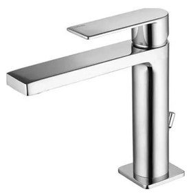 Paffoni - Bateria umywalkowa + zestaw odpływowy TANGO matowy chrom