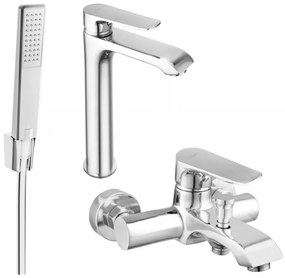 Mexen Pecos R72 zestaw wannowy, chrom - 72713R72-00