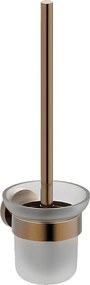 Luisa szczotka toaletowa z uchwytem ze szczotkowanego miedzi - Essebagno