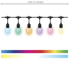 Inteligentna zewnętrzna taśma świetlna LED 8 W – WiZ