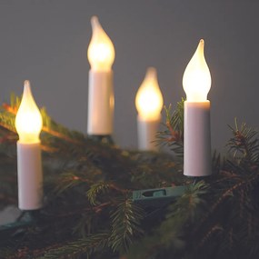 Łańcuch świetlny Plamen biały, 16 żarówek LEDFilament, podstawowy